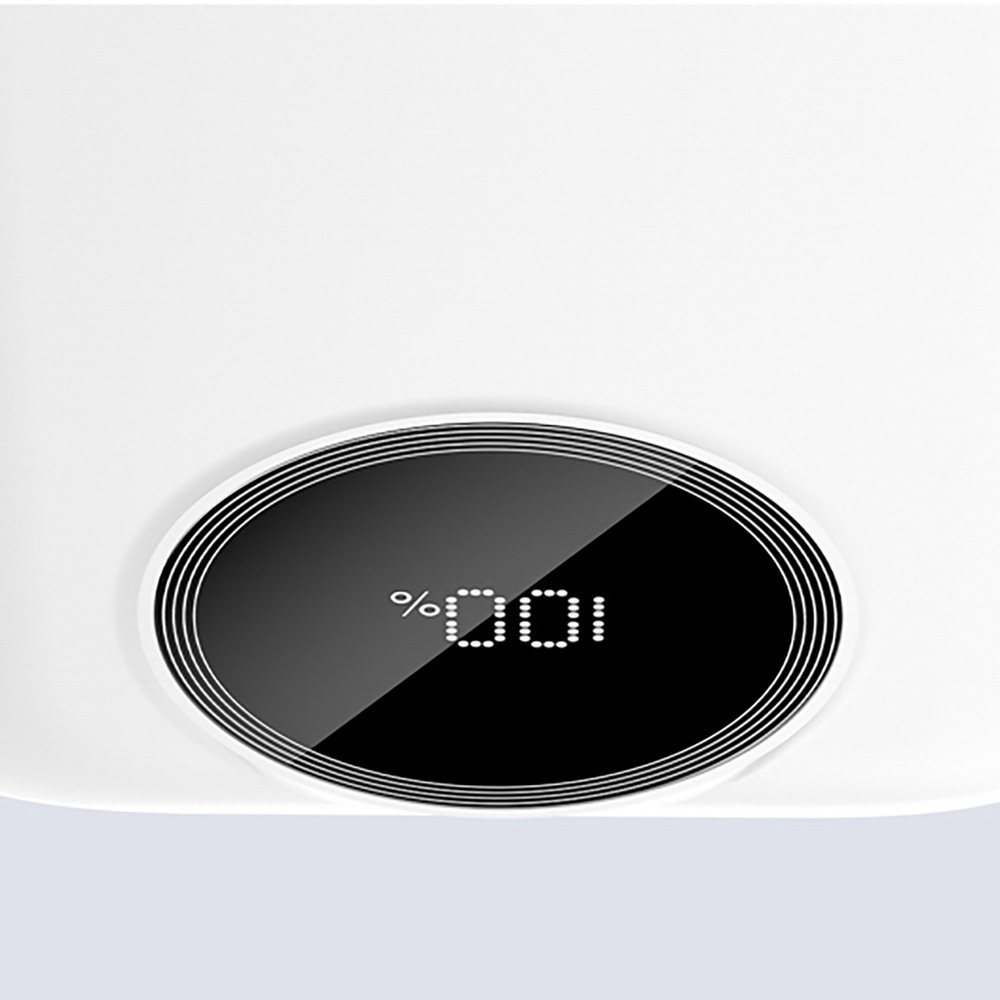 Dudao K13 10000mAh portatīvais lādētājs ar iebūvētu kabeli - Balts | Powerbank With Built-In Cable White (1)