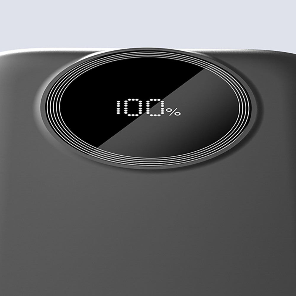 Dudao K13 10000mAh portatīvais lādētājs ar iebūvētu kabeli - Melns | Powerbank With Built-In Cable Black (1)