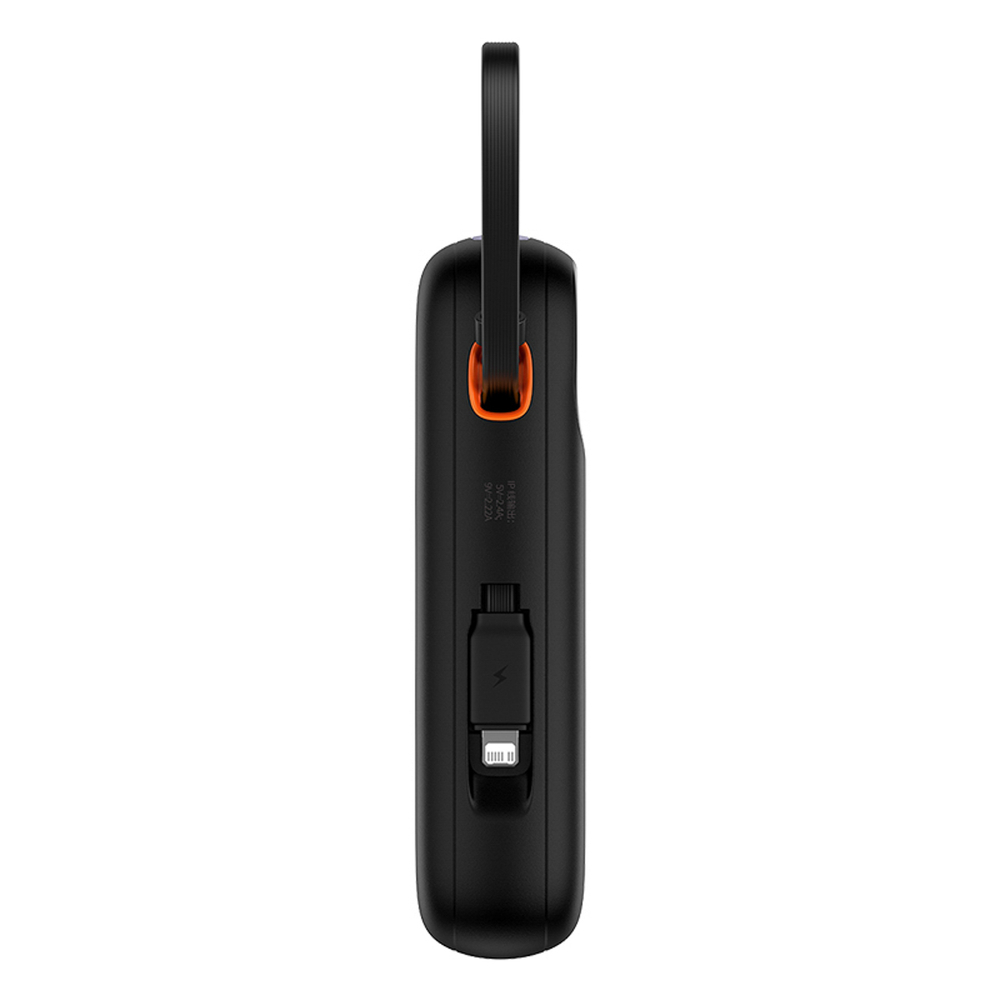 Baseus Qpow2 20000mAh 22.5W jaudīgais akumulators ar diviem kabeļiem un digitālo displeju + Baseus Simple USB-C 3A... (1)