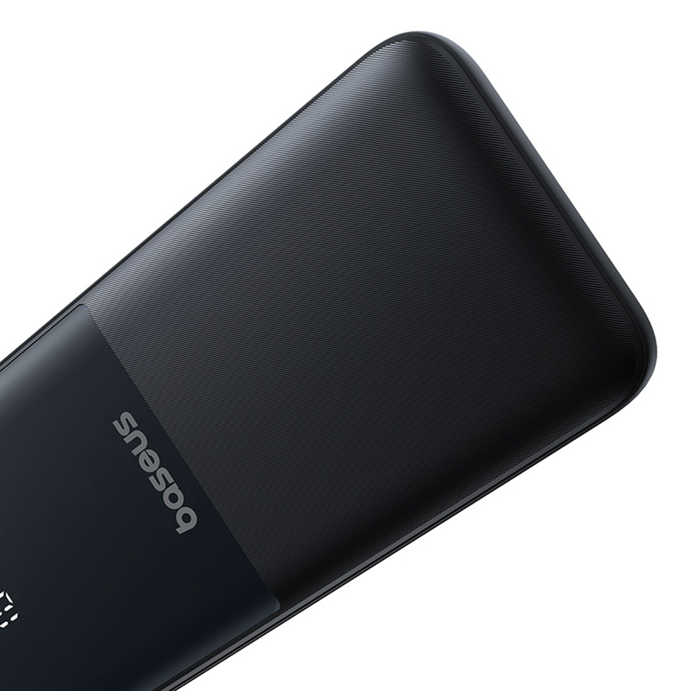 Baseus Lipow 10000mAh 22,5W ārējā baterija ar diviem iebūvētiem vadiem un displeju (ar papildu melnu Baseus Simple... (1)