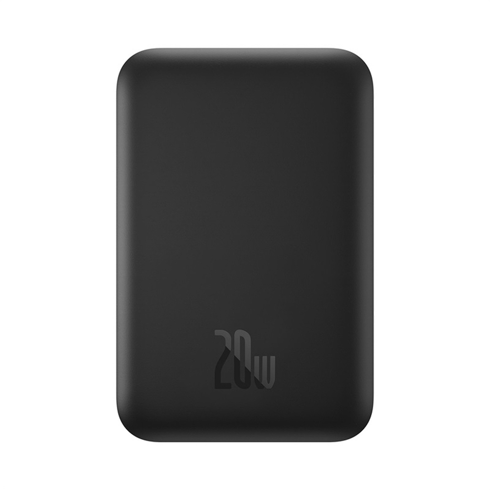 Baseus Magnetic Mini Air 6000mAh 20W portatīvā baterija ar induktīvo uzlādi un Baseus Simple USB-C kabeli (20V/3A)... (0)