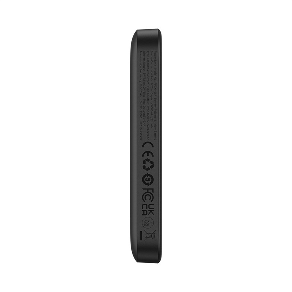 Baseus Magnetic Mini Air 6000mAh 20W portatīvā baterija ar induktīvo uzlādi un Baseus Simple USB-C kabeli (20V/3A)... (3)