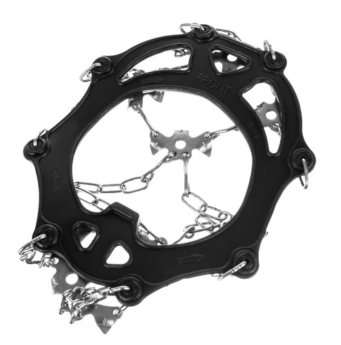 Pretslīdēšanas radzes ziemas apaviem / Pretslīdes apavu uzlikas ar glabāšanas somu, Izmērs 41-44 | Ice Snow... (2)