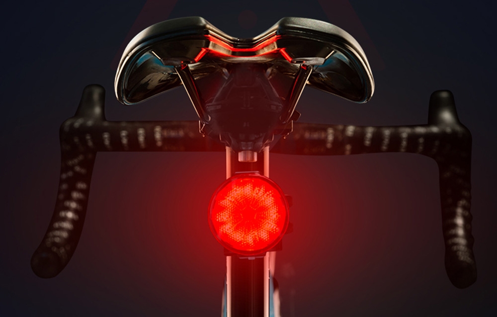 Aizmugurējais velo lukturis Superfire BTL05 LED USB IP65 (3)