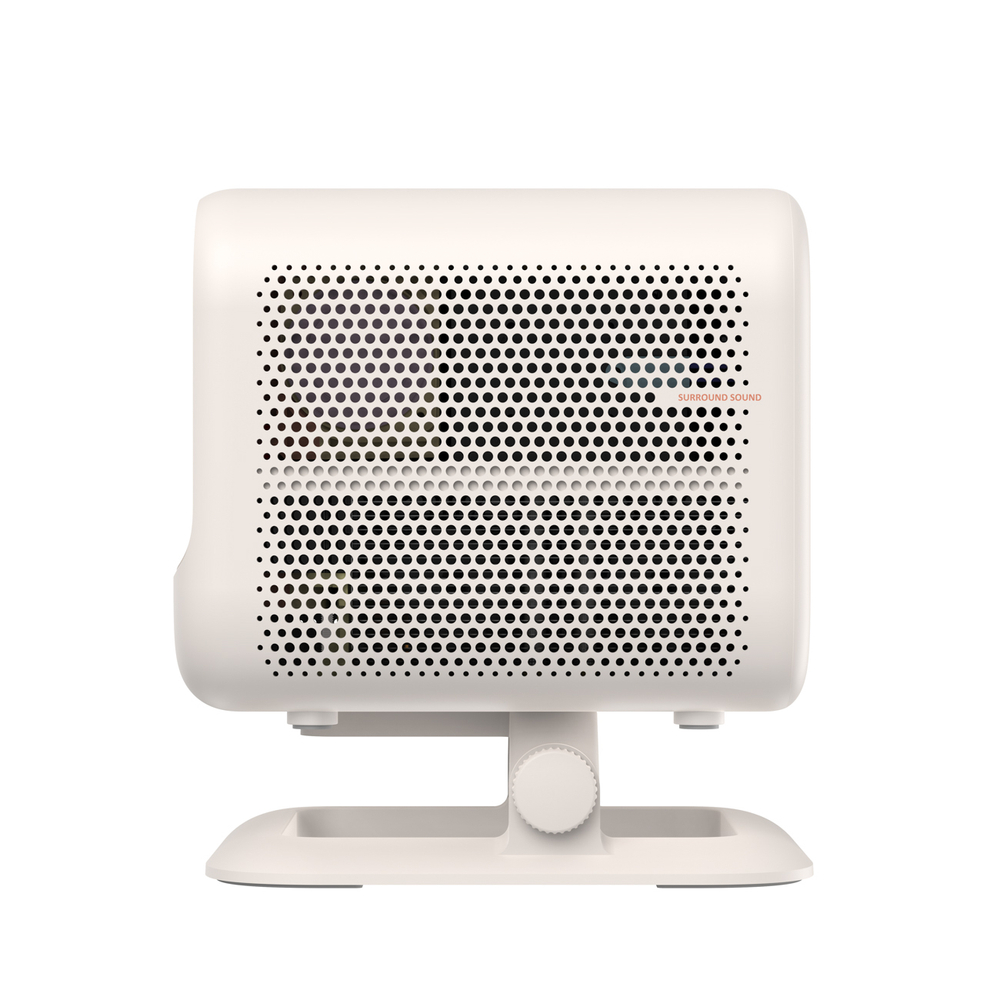 Yaber L2 Plus LCD FullHD 1080p multimediju projektors ar JBL skaļruņiem – bēšs (1)