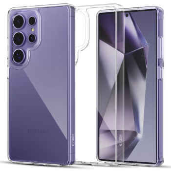 Samsung Galaxy S25 Ultra ( SM-S938 ) Tech-Protect FlexAir Hybrid Cover Case, Transparent | Telefona Maciņš Vāciņš Apvalks Bampers