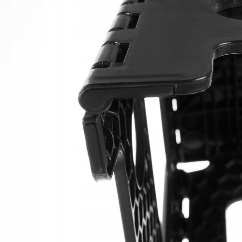 Saliekamā taburete, pakāpiens virtuvei, bērnistabai vai vannas istabai, 39cm, Melns | Folding Anti-slip Step Stool (4)