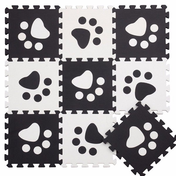 Biezs EVA putu puzles paklājiņš bērniem 90x90 cm (1)