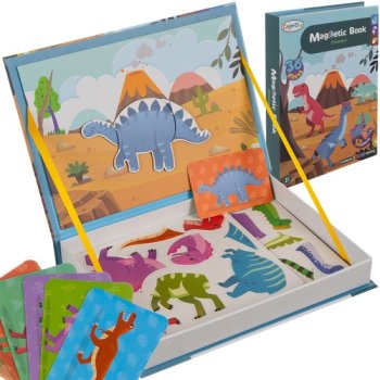 Magnētiskā Puzle Dinozauri 24730 | Magnetic Puzzle Dinosaurs
