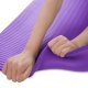 Wozinsky Sporta vingrošanas jogas fitnesa paklājs NBR, 181cm x 63cm x 1cm biezais, Zils | Foam Fitness Yoga Mat