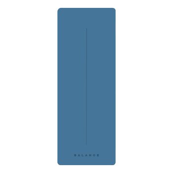Balance Pretslīdes Gumijas Sporta Vingrošanas Paklājs Jogas Fitnesa Pilates Paklājiņš 185x68x0.4cm, Zils |...