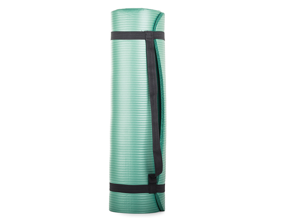 Jogas paklājs / Fitnesa, vingrošanas, sporta paklājiņš - 180x60x1cm, Tirkīzs | Foam Fitness Yoga Exercise Mat (0)