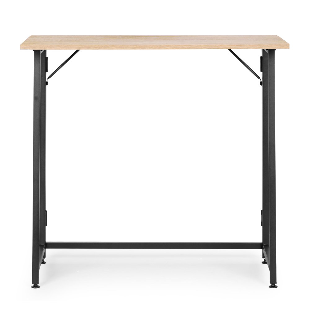 Saliekams datorgalds ModernHome 80x45 cm klēpjdatora galds loft stilā (2)