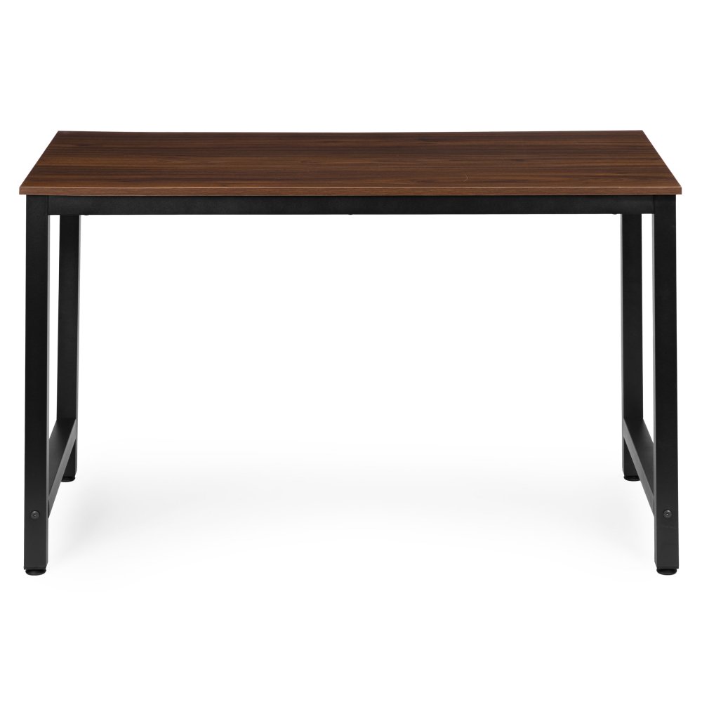 Datora galds 120x60 cm ModernHome darbam un mācībām, tumšs riekstkoks (3)