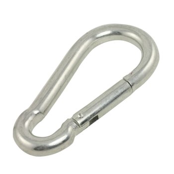 Montāžas Stiprinājums Karabīne Dārza Šūpolēm Šūpuļkrēsliem Šūpuļtīkliem | Mounting Carabiner Hook for Attaching Swings Hammocks