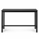 Datorgalds 120x60 cm darbam un mācībām ModernHome, melns
