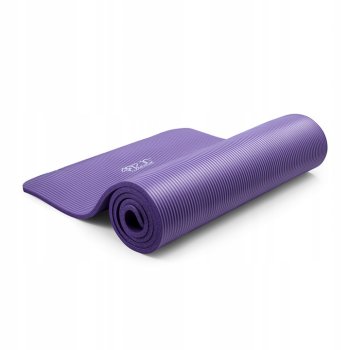 4Fizjo Sporta vingrošanas paklājs jogas fitnesa paklājiņš NBR 180x60x1.5cm biezais, Violets | Foam Fitness Yoga Exercise Mat