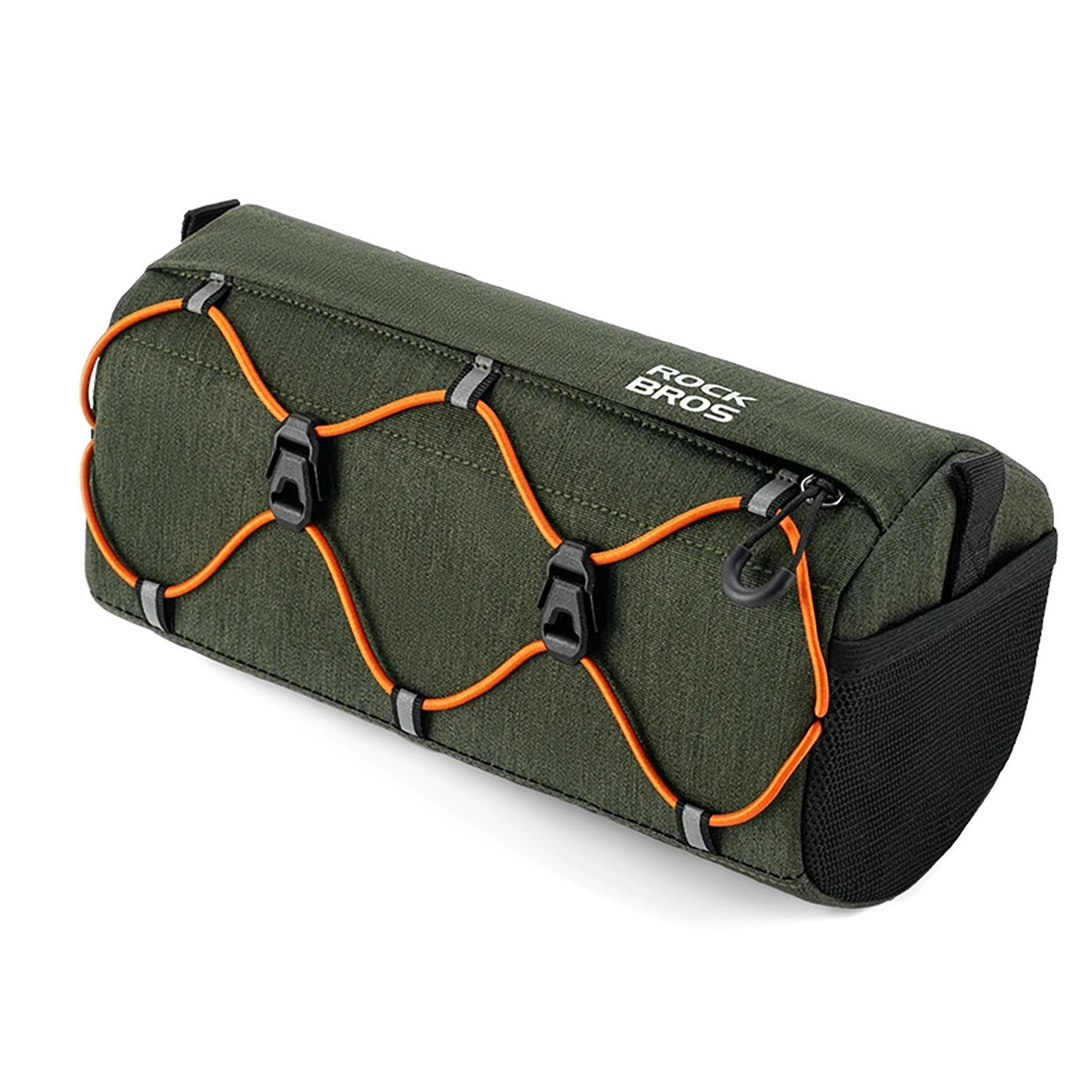 Rockbros 30110054001 velosipēda stūres soma 2,2 l - zaļa | bicycle handlebar bag 2.2 green