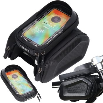 Velosipēda Rāmja Soma Ūdensizturīgs Tālruņa Turētājs | Waterproof Bicycle Frame Phone Case