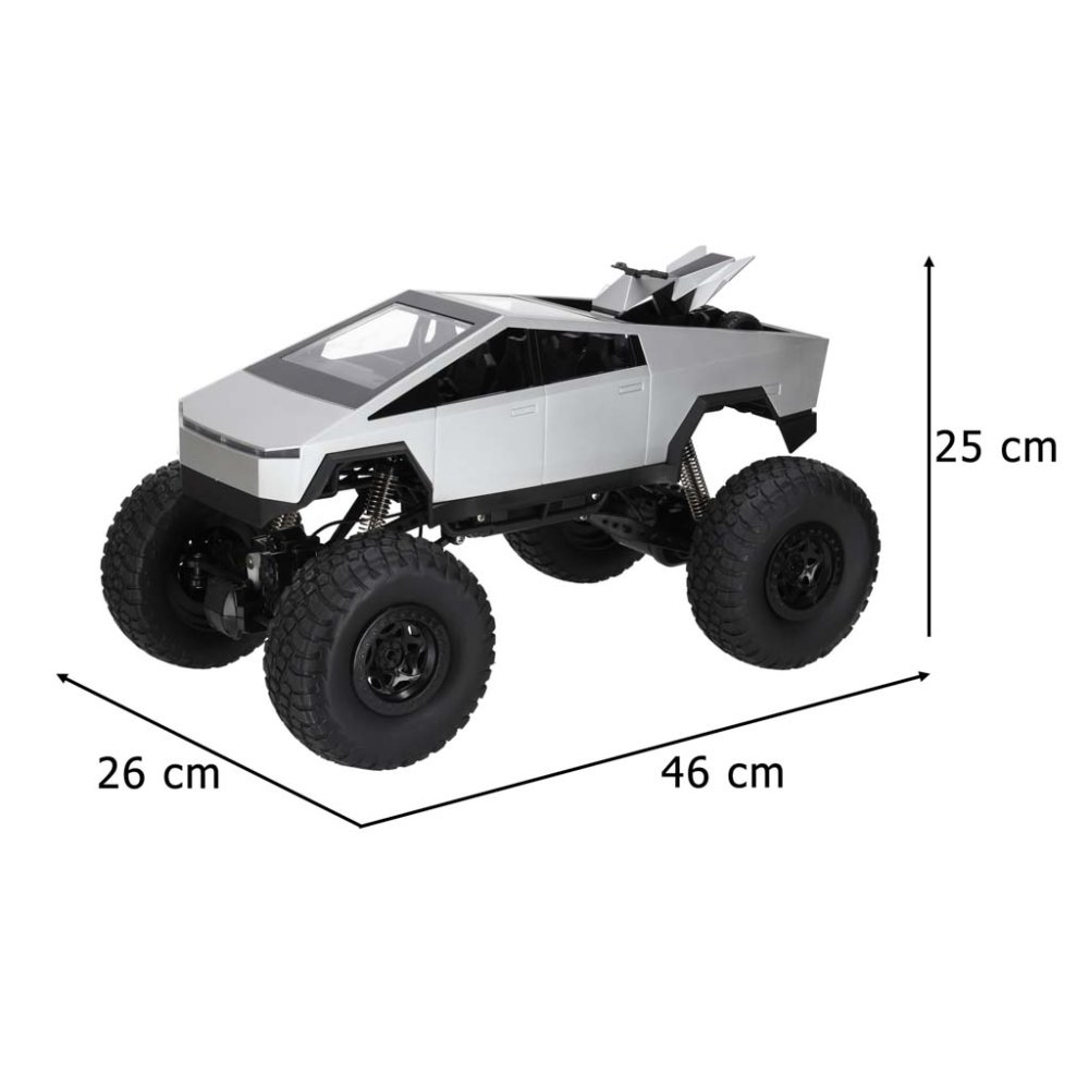 Radiovadāms bezceļu pikaps 1:8 4WD 2.4GHz (1)