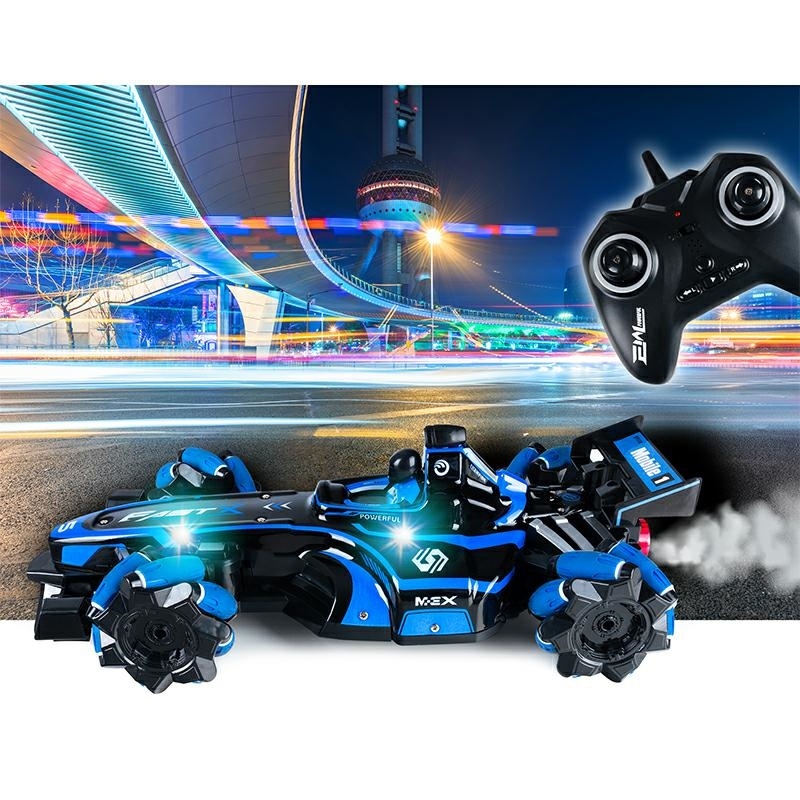 Radiovadāma drifta mašīna ar žestu vadību un dūmu efektu 4WD (0)