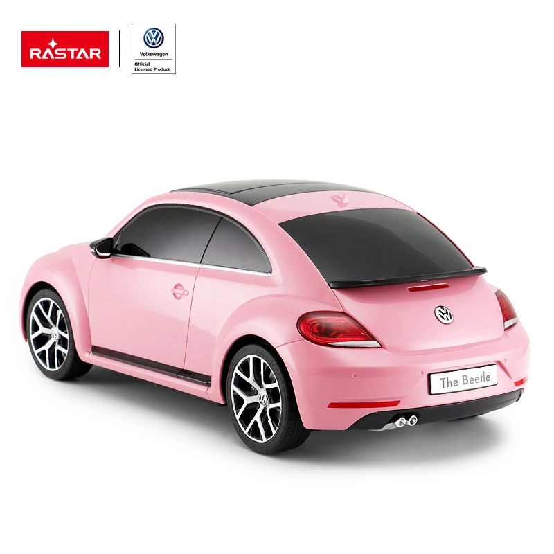Radiovadāma mašīna Volkswagen Beetle R/C 1:14 Rastar 78000, rozā (3)