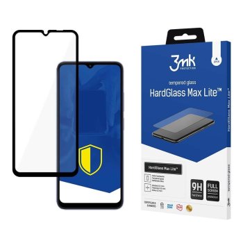 Xiaomi Redmi 12C / Redmi 11A / Poco C55 Telefona Aizsargstikls uz Visu Ekrānu | 3MK HardGlass Max Lite 5D Tempered...