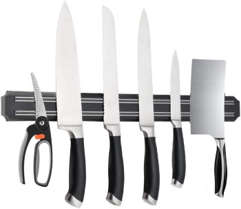 Virtuves Nažu Magnēts Līste Tāfele Organaizers Darbnīcai Mājām Ofisam | Kitchen Knife Magnet Magneticboard Organizer