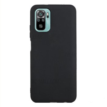 Xiaomi Redmi Note 10 4G / 10S Matte TPU Case Cover Shell, Black | Matēts Silikona Vāciņš Maciņš Apvalks Bamperis