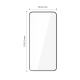 Xiaomi Redmi Note 15 Pro 5G Tech-Protect Glass Fit+ Full Tempered Glass 2x | Pilns Ekrāna Aizsargstikls 2 gab.