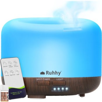 Gaisa Mitrinātājs ar Tālvadības Pulti Aroma Difuzors ar LED Gaismu N23511 | Aroma Diffuser Air Humidifier