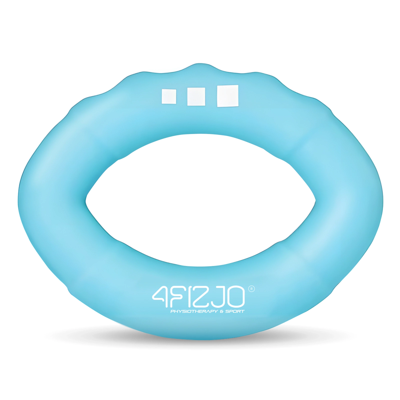 Silikona plaukstas espanderis roku treniņam 22 kg, zils