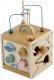 Koka rotaļlieta, sorteris, sensorais kubs NK-861 Nukido | Wooden Sensory Toy Cube
