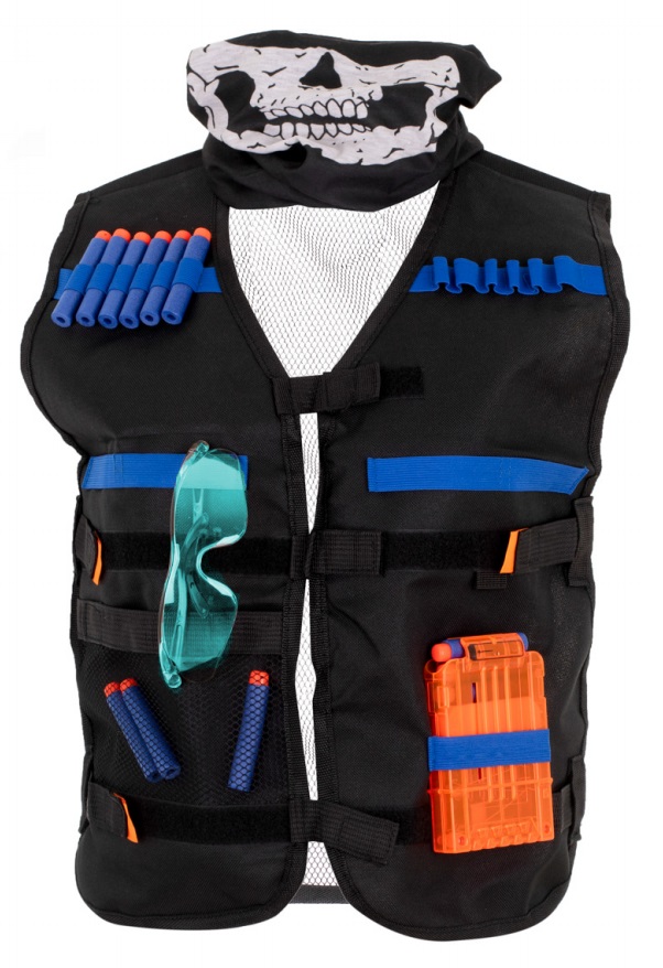 Bērnu Rotaļu Taktiskā Veste Nerf + Piederumi | Kids Tactical Vest Nerf + Accessories (1)