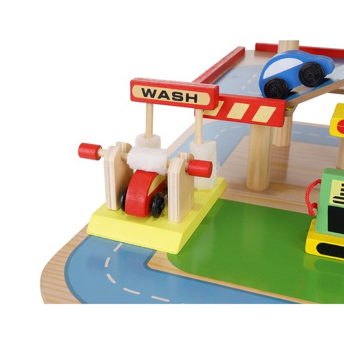 Rotaļu Koka Autostāvvieta Garāža 22446 | Toy Wooden Parking Garage (1)