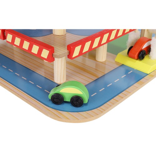 Rotaļu Koka Autostāvvieta Garāža 22446 | Toy Wooden Parking Garage (14)