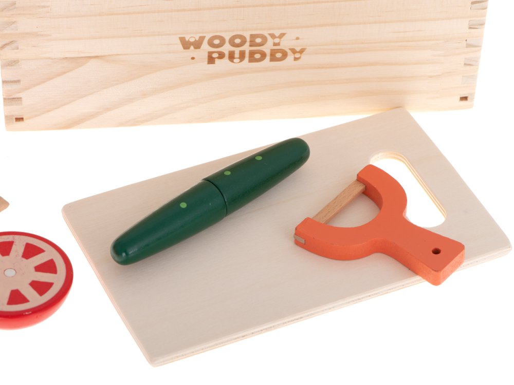 Bērnu Rotaļu Koka Magnētiskie Dārzeņi | Kids Toy Wooden Magnetic Vegetables (2)