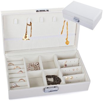 Juvelierizstrādājumu Bižutērijas Kastīte Organizators Lāde, Dažādas krāsas | Jewellery Casket Box Organiser...