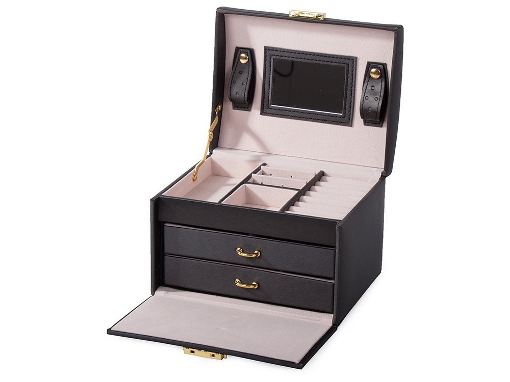 Juvelierizstrādājumu Bižutērijas Kastīte Organizators Lāde | Jewellery Casket Organiser Tray Trunk (3)