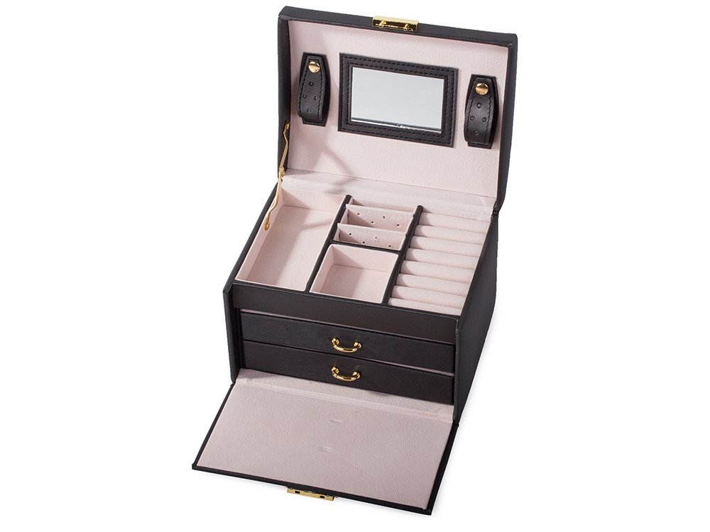 Juvelierizstrādājumu Bižutērijas Kastīte Organizators Lāde | Jewellery Casket Organiser Tray Trunk (5)