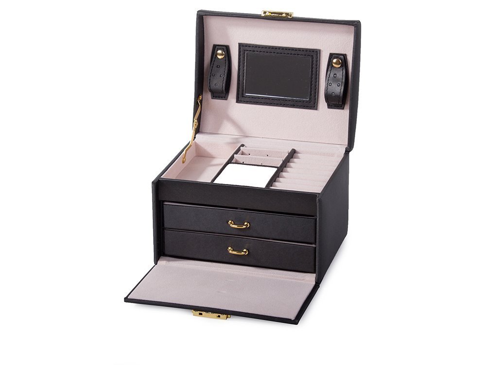 Juvelierizstrādājumu Bižutērijas Kastīte Organizators Lāde | Jewellery Casket Organiser Tray Trunk (6)