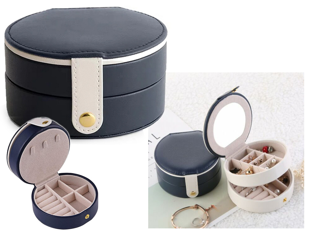 Juvelierizstrādājumu Kastīte Organizators Lāde, Dažādas krāsas | Casket Jewellery Organiser Tray Trunk (4)