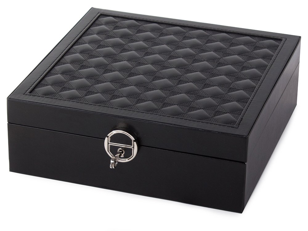 Organizators Organaizers Juvelierizstrādājumi Rotaslietu Uzglabāšanas Kaste ar Spoguli | Jewelry Case Display Box... (10)