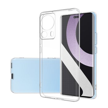 Xiaomi 13 Lite Slim 2mm TPU Case Cover, Transparent | Чехол Обложка Бампер Кабура