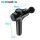 Массажный пистолет Isomedix 26441 для мышц с 12 насадками, черный