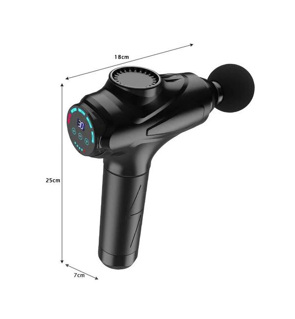 Расслабляющий массажер, пистолет для мышц MALATEC 23575 | Massage Gun (4)