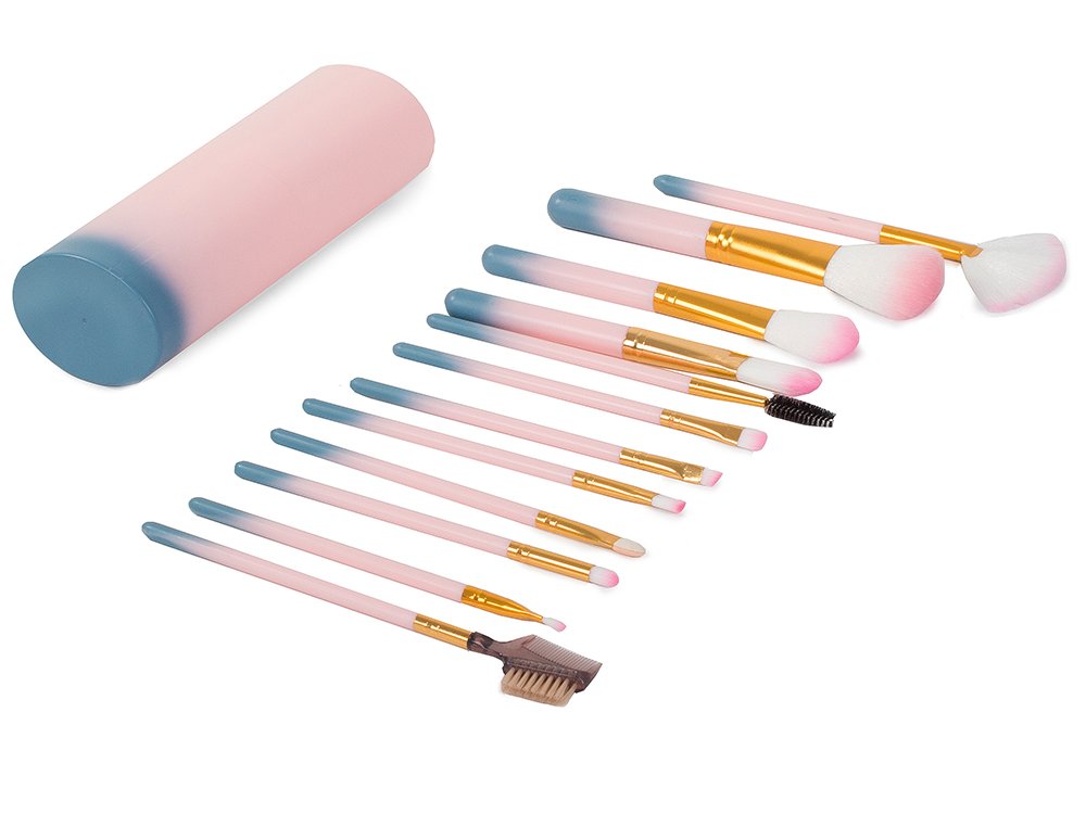 Набор кисточек кистей для макияжа в футляре, 12 шт. | Make Up Cosmetic Brush... (4)