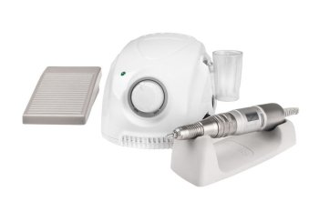 Фрезер аппарат для маникюра и педикюра Saeyang Marathon 3 Champion + H200 45 W, белый, с педалью