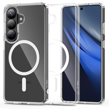 Samsung Galaxy S26 (SM-S942B/DS) Tech-Protect FlexAir Hybrid MagSafe Cover Case, Transparent | Чехол Кабура для Телефона Кейс