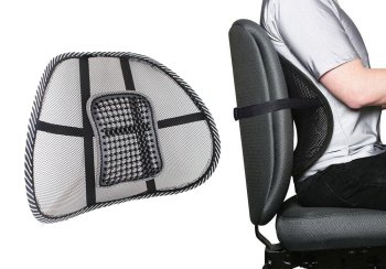 Корректирующая Массажная Подушка Накладка на Кресло для Спины Сидения | Back Support Massage Cushions Posture Corrector for Chairs